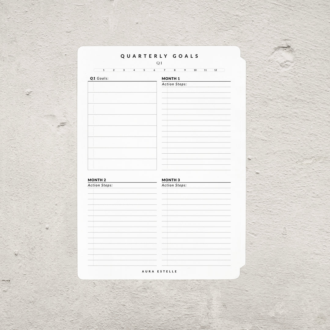 Goals Tip-In (A5 & B6) | Magnet Planner