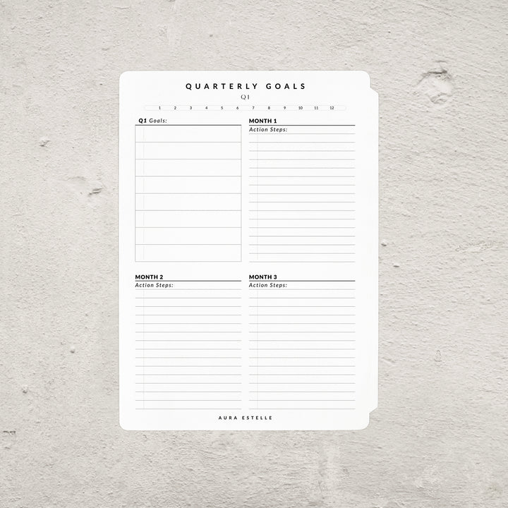 Goals Tip-In (A5 & B6) | Magnet Planner