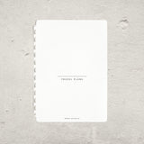 Aura Estelle Travel Tip-In A5 travel plans page front product shot
