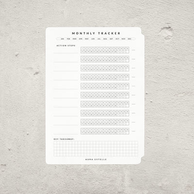Habit Tracker Tip-In | Magnet Planner