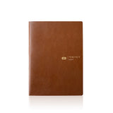 Aura Estelle 2026 Daily Magnet Planner B6 brown closed cover