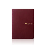 Aura Estelle 2026 Daily Magnet Planner B6 red closed cover