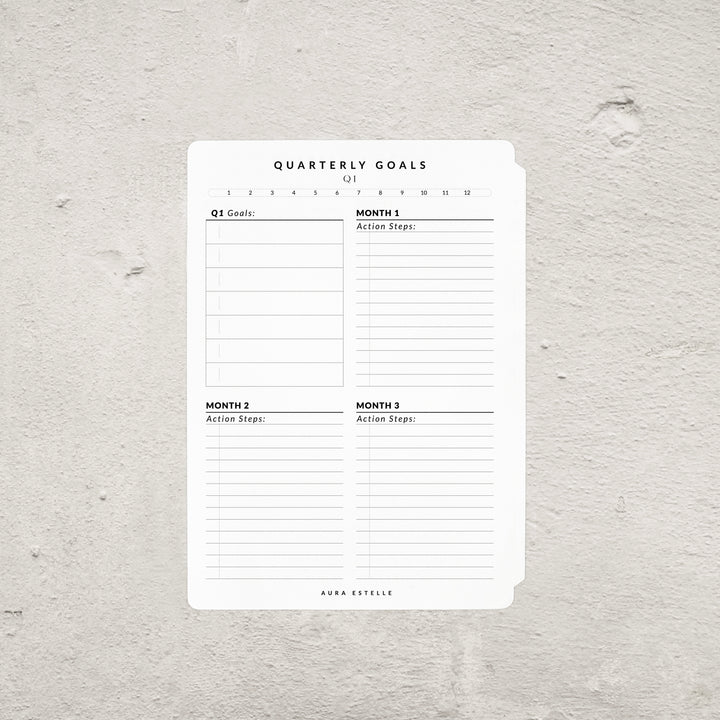 Goals Tip-In (A5 & B6) | Magnet Planner