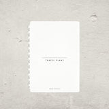Aura Estelle Travel Tip-In B6 travel plans page front product shot