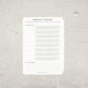 Habit Tracker Tip-In | Magnet Planner