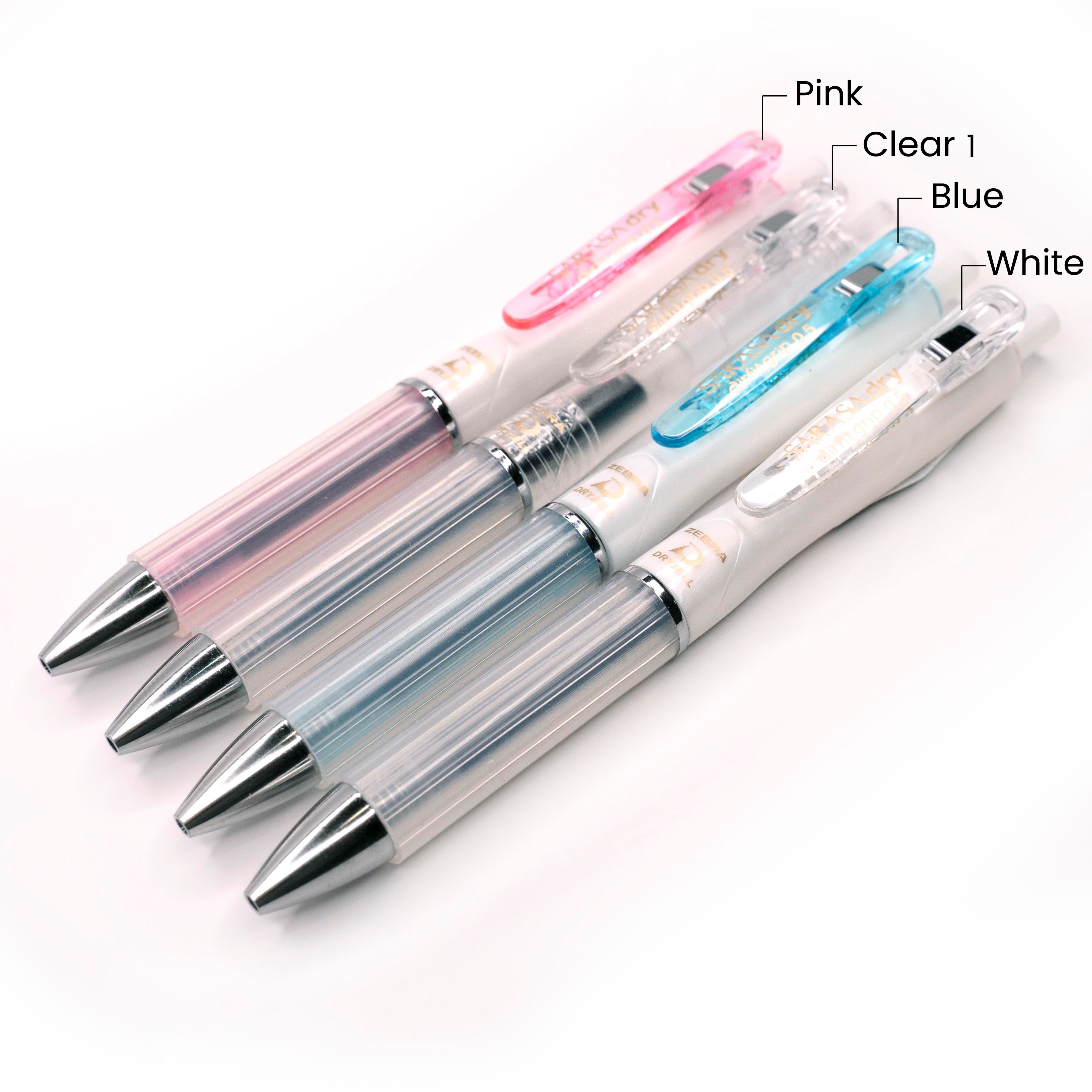 ZEBRA SARASA DRY AIRFIT GRIP GEL PEN BLACK INK 0.5/0.4MM - JAPAN ONLY