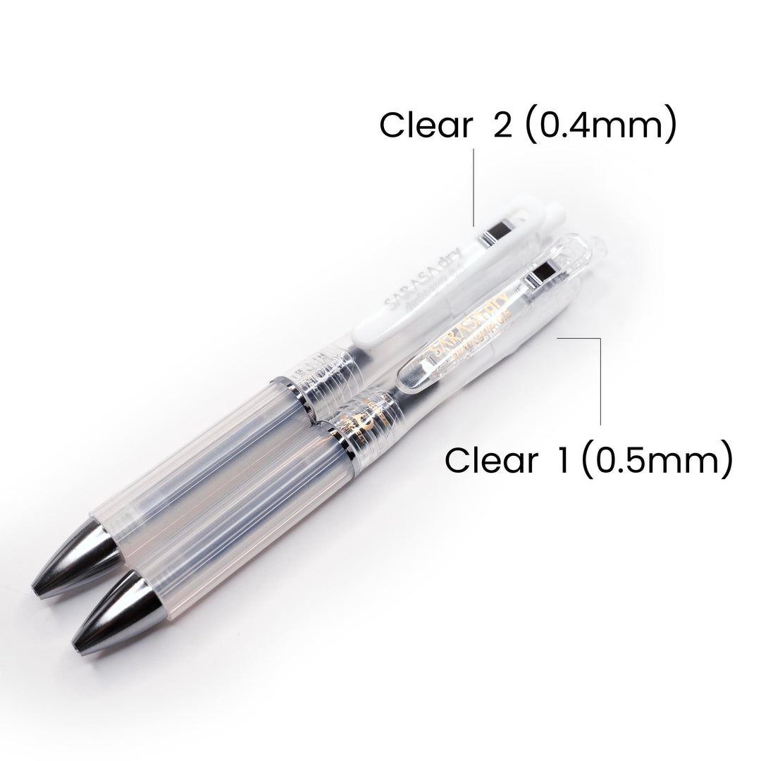 Zebra Sarasa Clip Gel Pen - 0.5 mm - Black