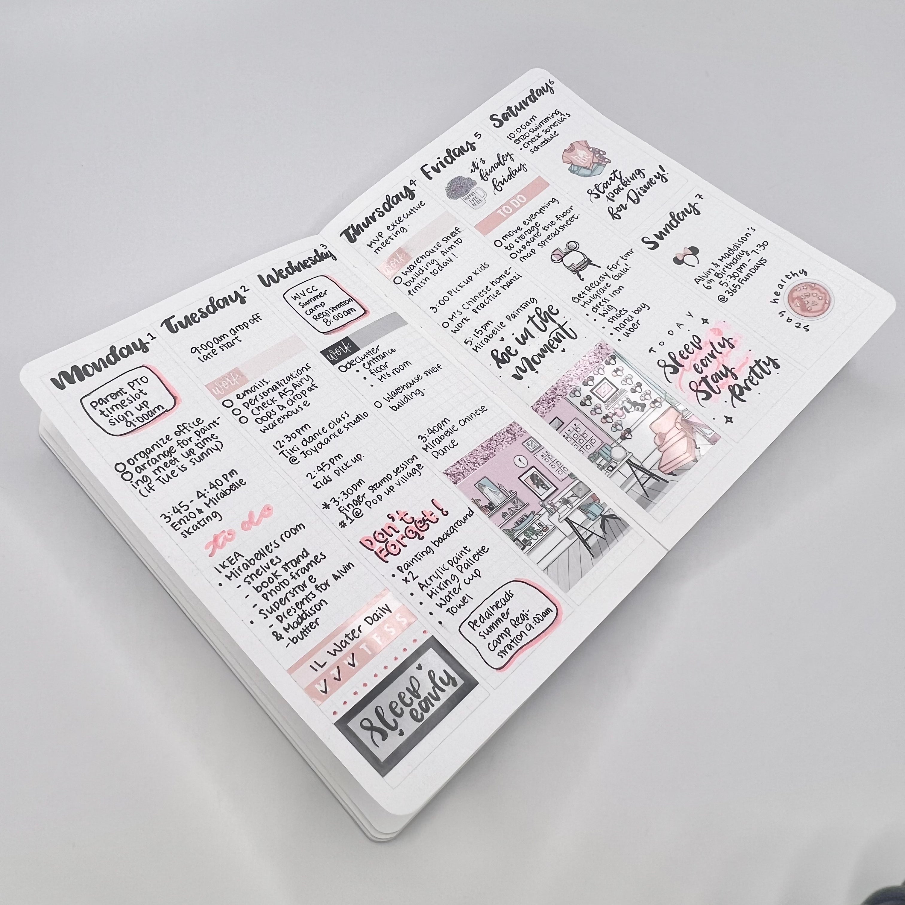 B6 Classic Weekly Vertical Planner | Undated | Tomoe River Paper