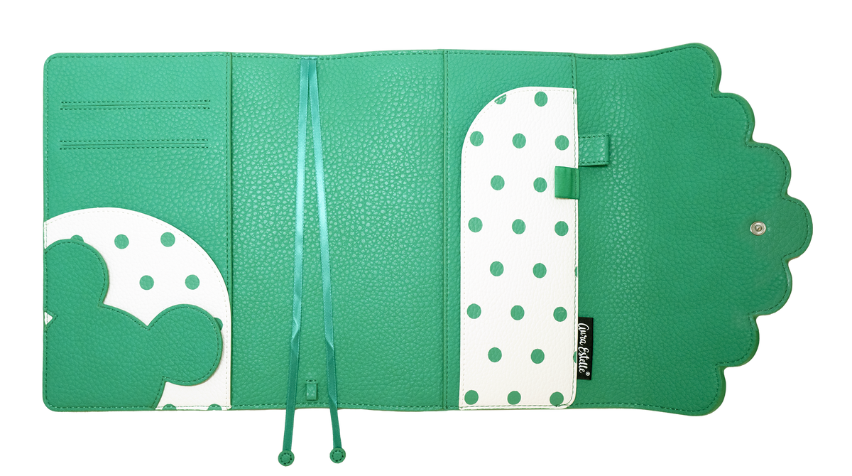 Aura Estelle Wonder Planner Cover A5 - PeacockGreen product photo