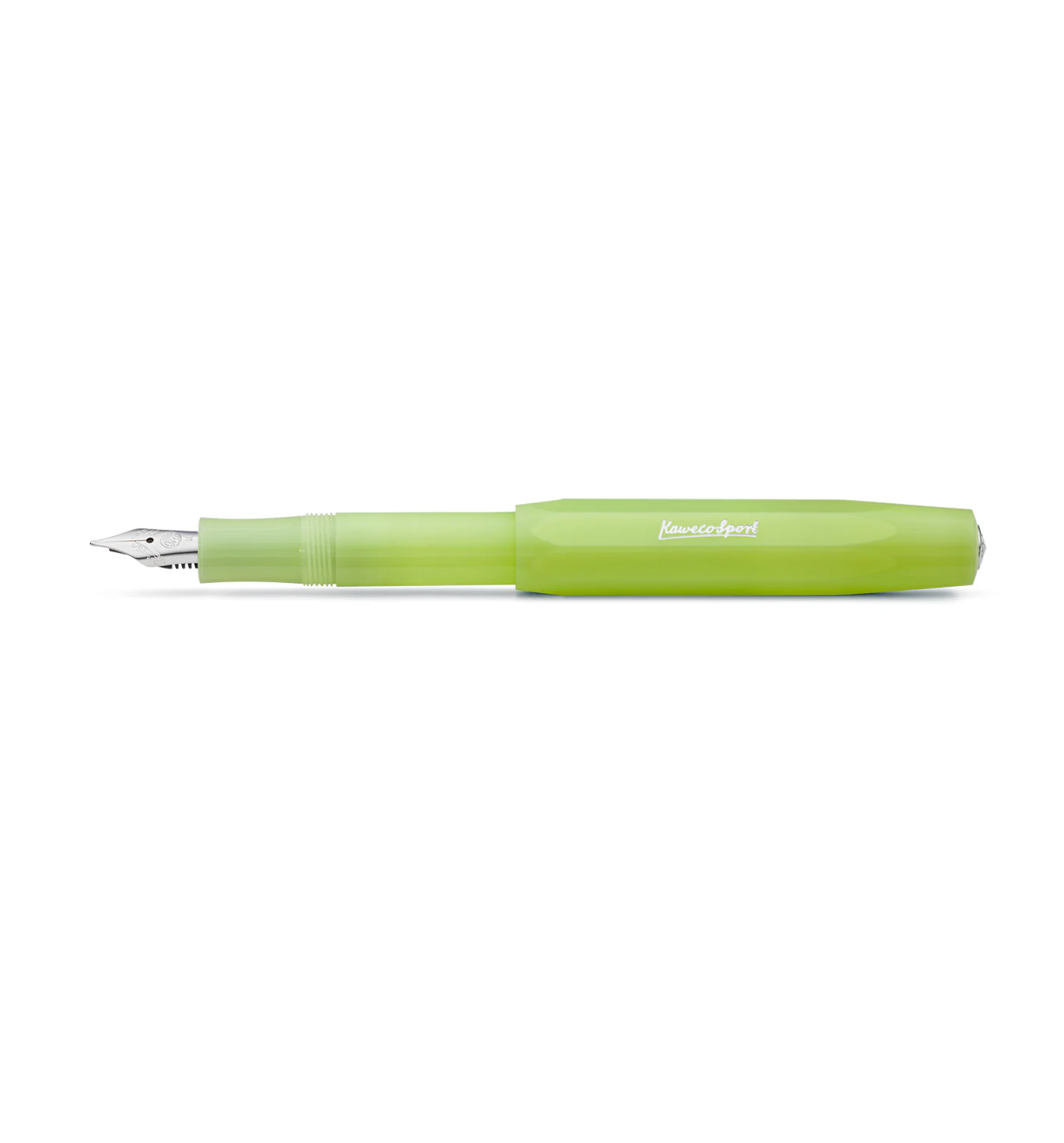 Kaweco FROSTED SPORT Fountain Pen Fine Lime