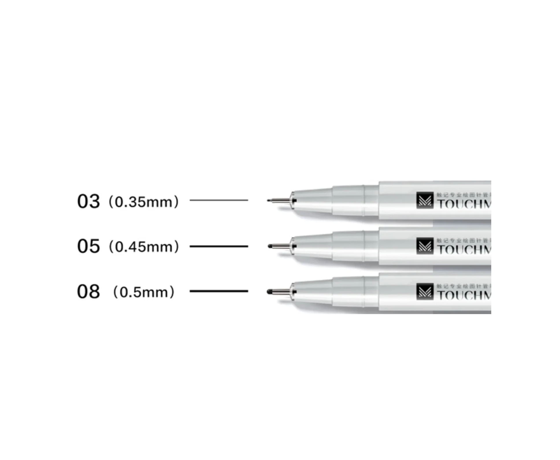 Touch Mark Felt Tip Pen Black