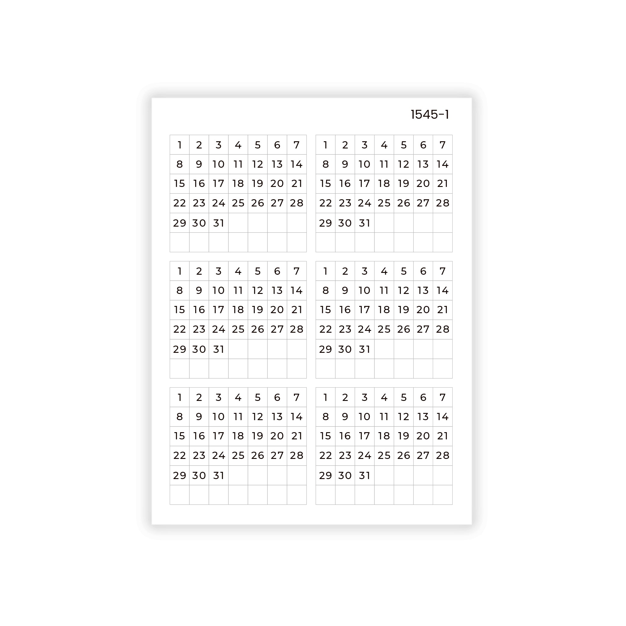 Monday/Sunday Converter Sticker Kit | Small | 1545