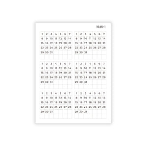 Monday/Sunday Converter Sticker Kit | Small | 1545
