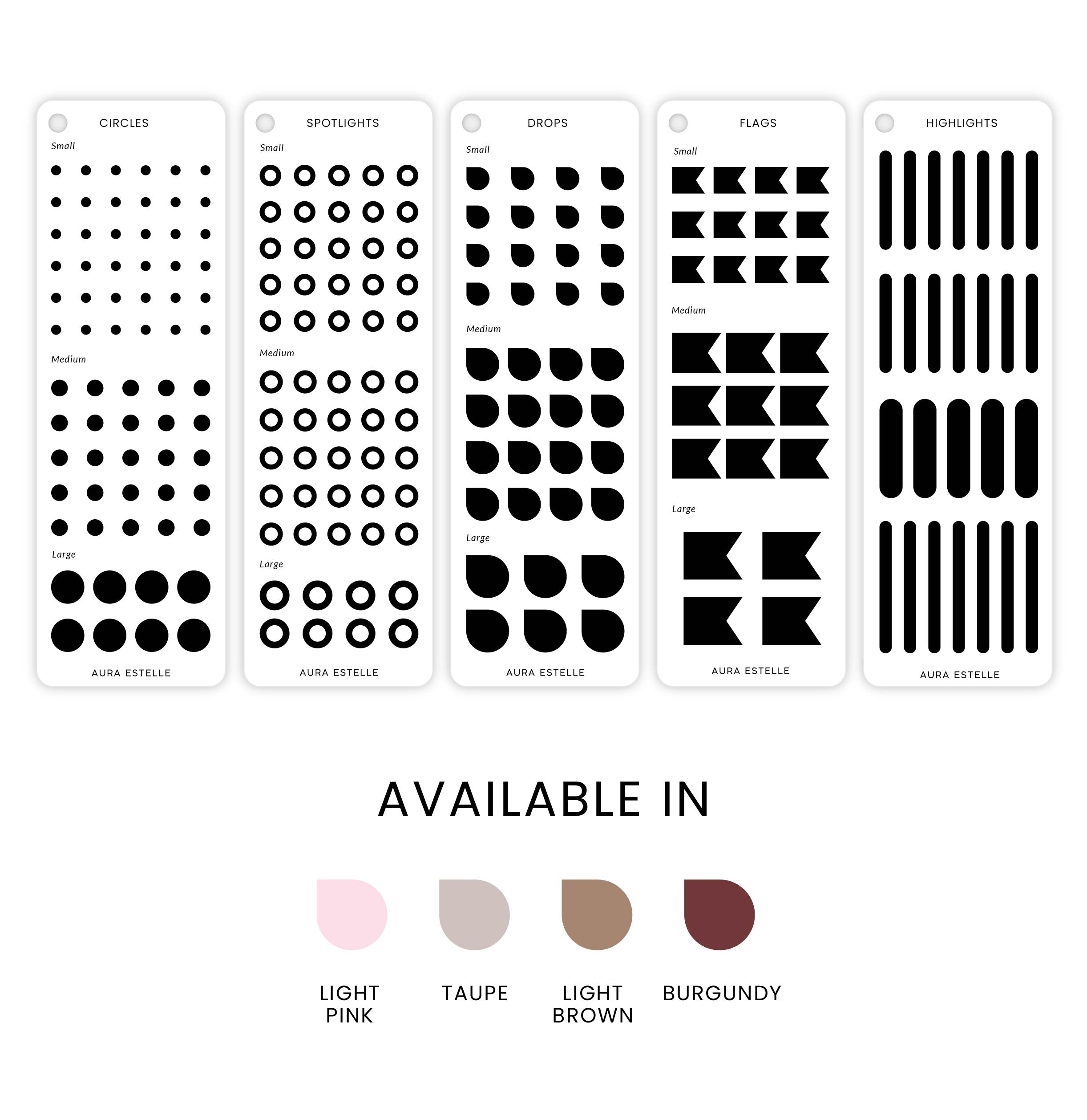 Functional Sticker Swatch Deck
