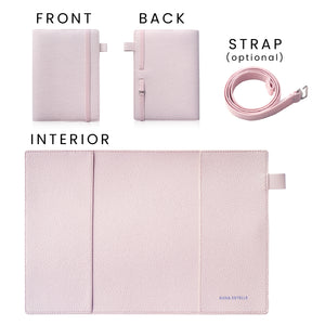 SKIN Planner Cover A5 - Pebbled Pink