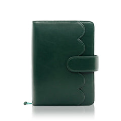 Aura Estelle Oops Airy B6 Planner Cover green intrigue closed cover