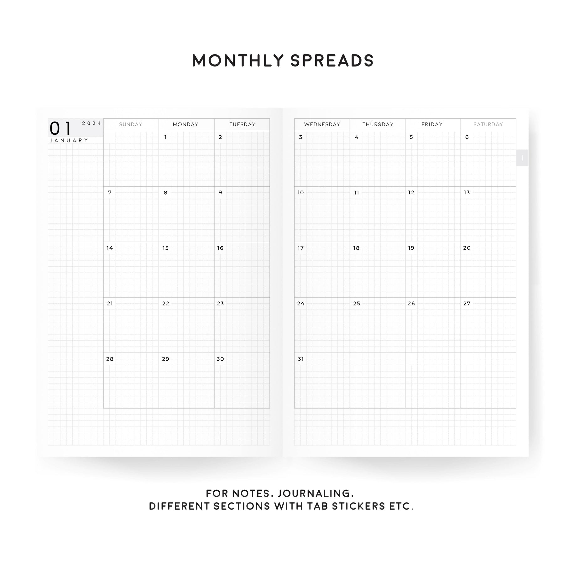 2024 Quilter's Planner Vertical Weekly Sunday Start – For Creatives  Publishing