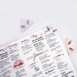 Corner Clips for Planners | 4pc