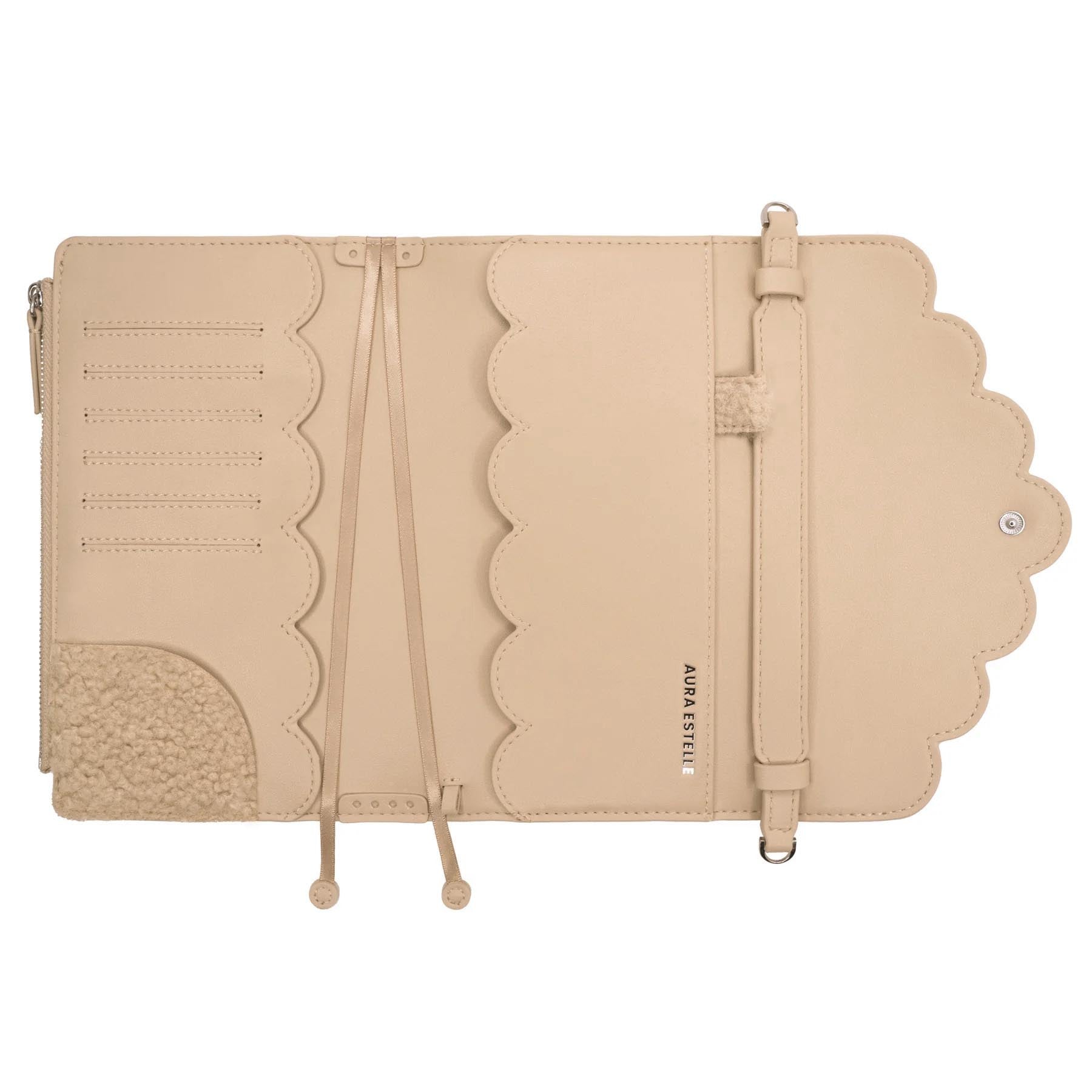 Shearling Planner Cover Weeks - Teddy Bear