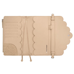 Shearling Planner Cover Weeks - Teddy Bear