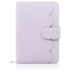 Aura Estelle Oops Airy A5 Planner Cover lavender cream closed cover