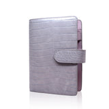 Aura Estelle Chloe Rings Planner lavender mist croco textured closed ring planner cover