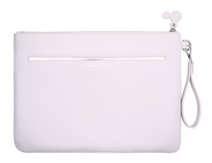 Aura Estelle The M Pouch lilac back view with zipper pocket