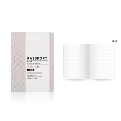 Passport Grid Insert Bundle | 4 Booklets
