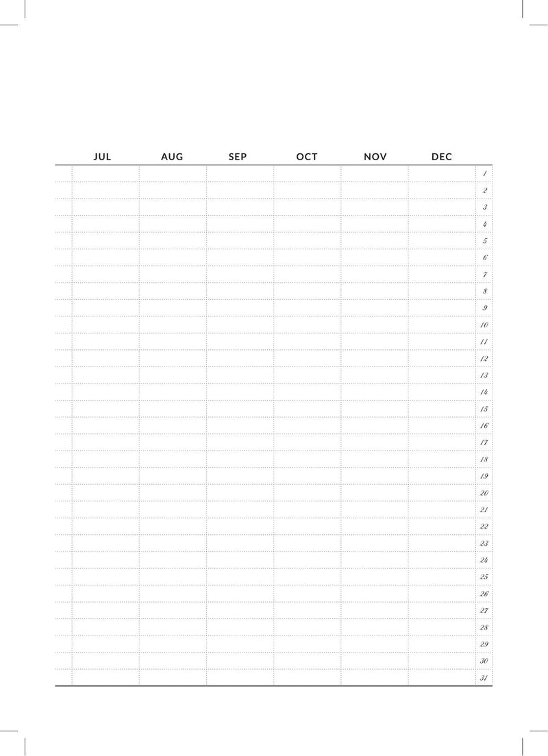 Undated Daily A5 | Magnet Planner page 5