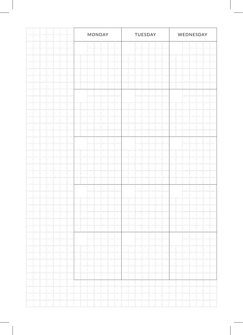 Undated Daily B6 | Magnet Planner page 10