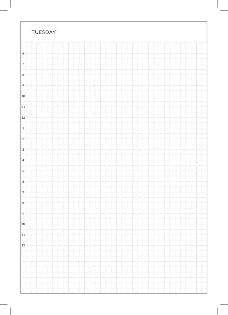 Undated Daily A5 | Magnet Planner page 20