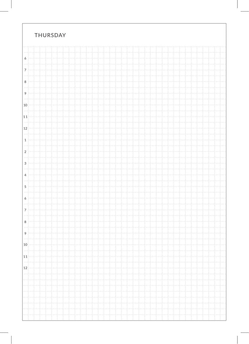 Undated Daily A5 | Magnet Planner page 22