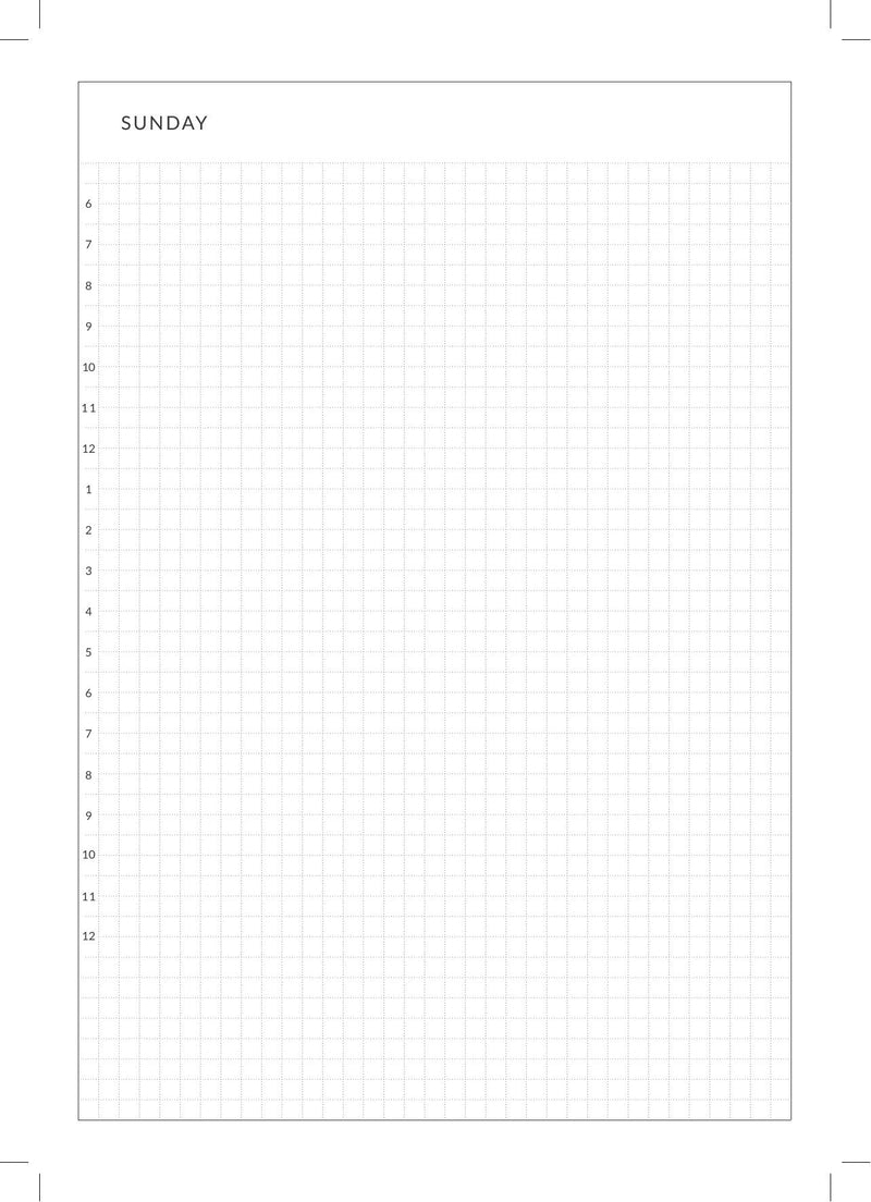 Undated Daily A5 | Magnet Planner page 25
