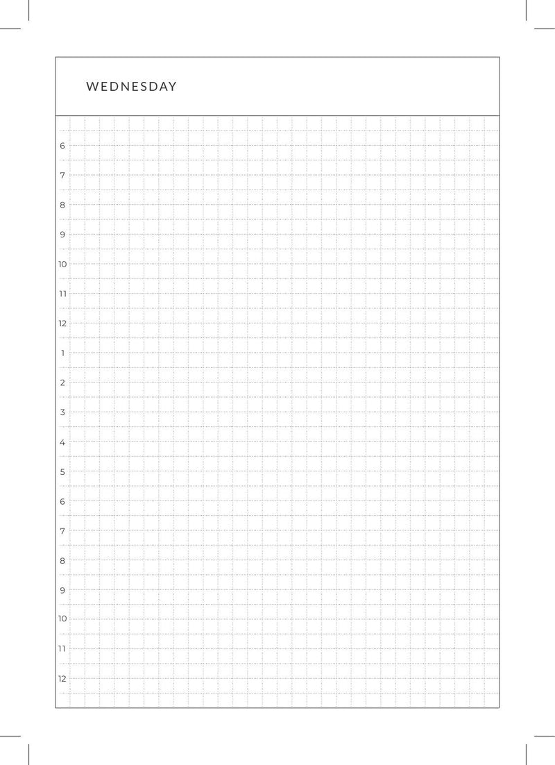 Undated Daily B6 | Magnet Planner page 29