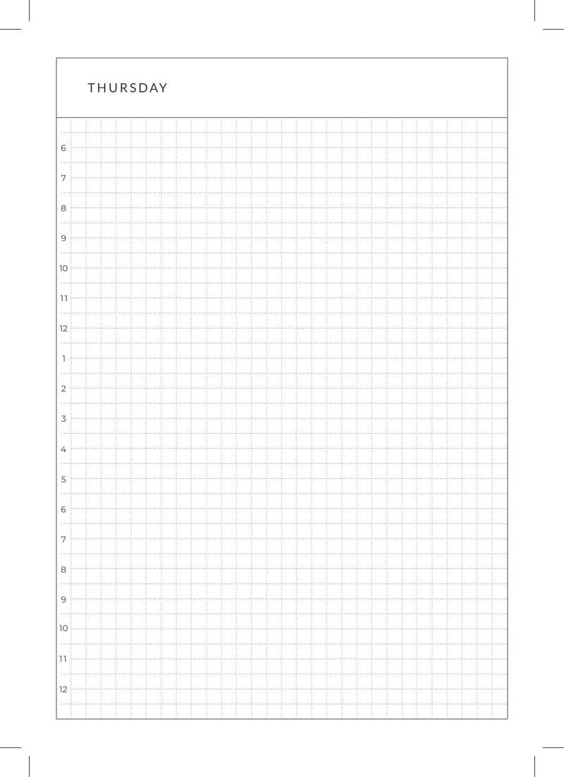 Undated Daily B6 | Magnet Planner page 30