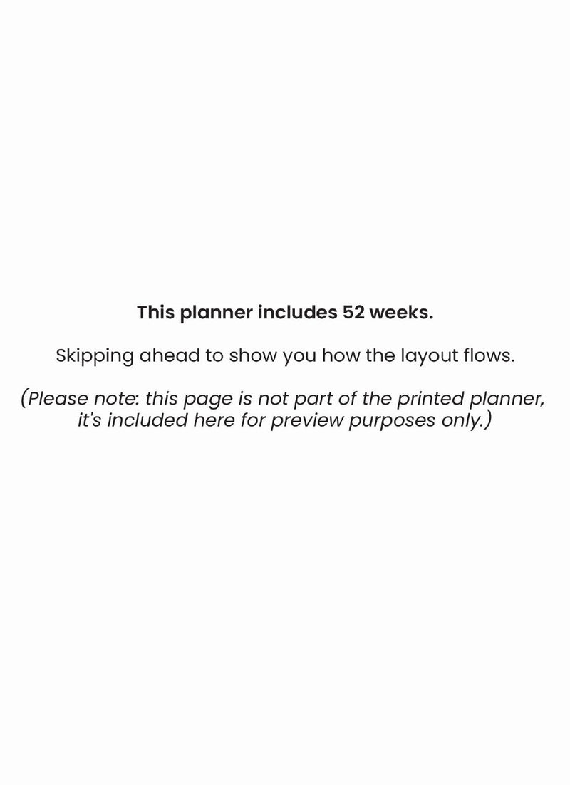 Undated Daily B6 | Magnet Planner page 34