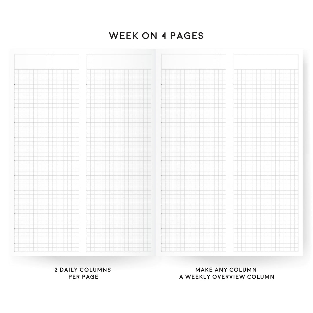 OOPS A5 CLASSIC WEEKLY [VERTICAL] PLANNER TOMOE RIVER PAPER