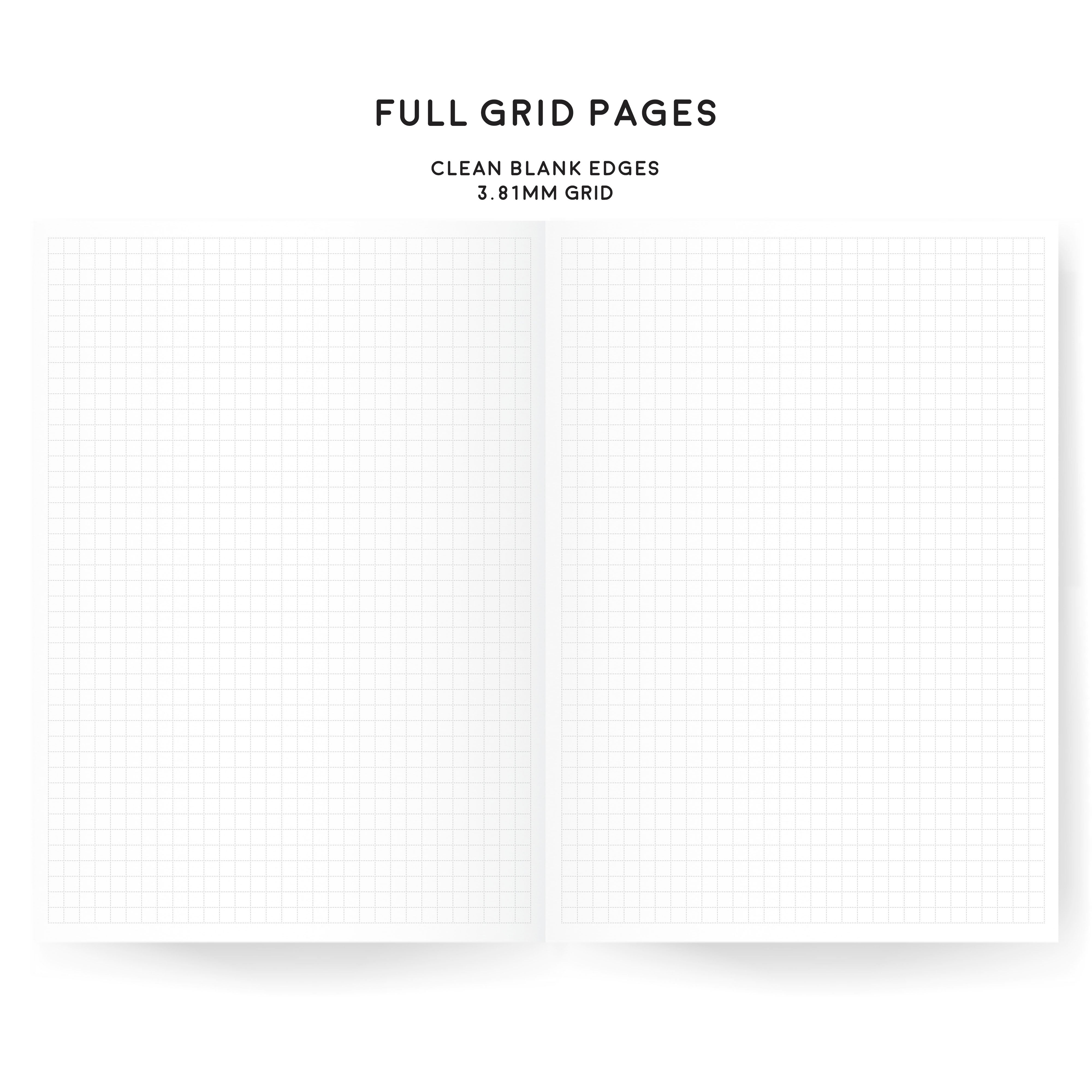 Simple Grid Companion Plus Notebook B6