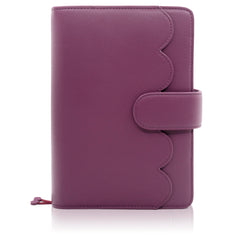 Aura Estelle Oops Airy A5 Planner Cover plum diamond closed cover