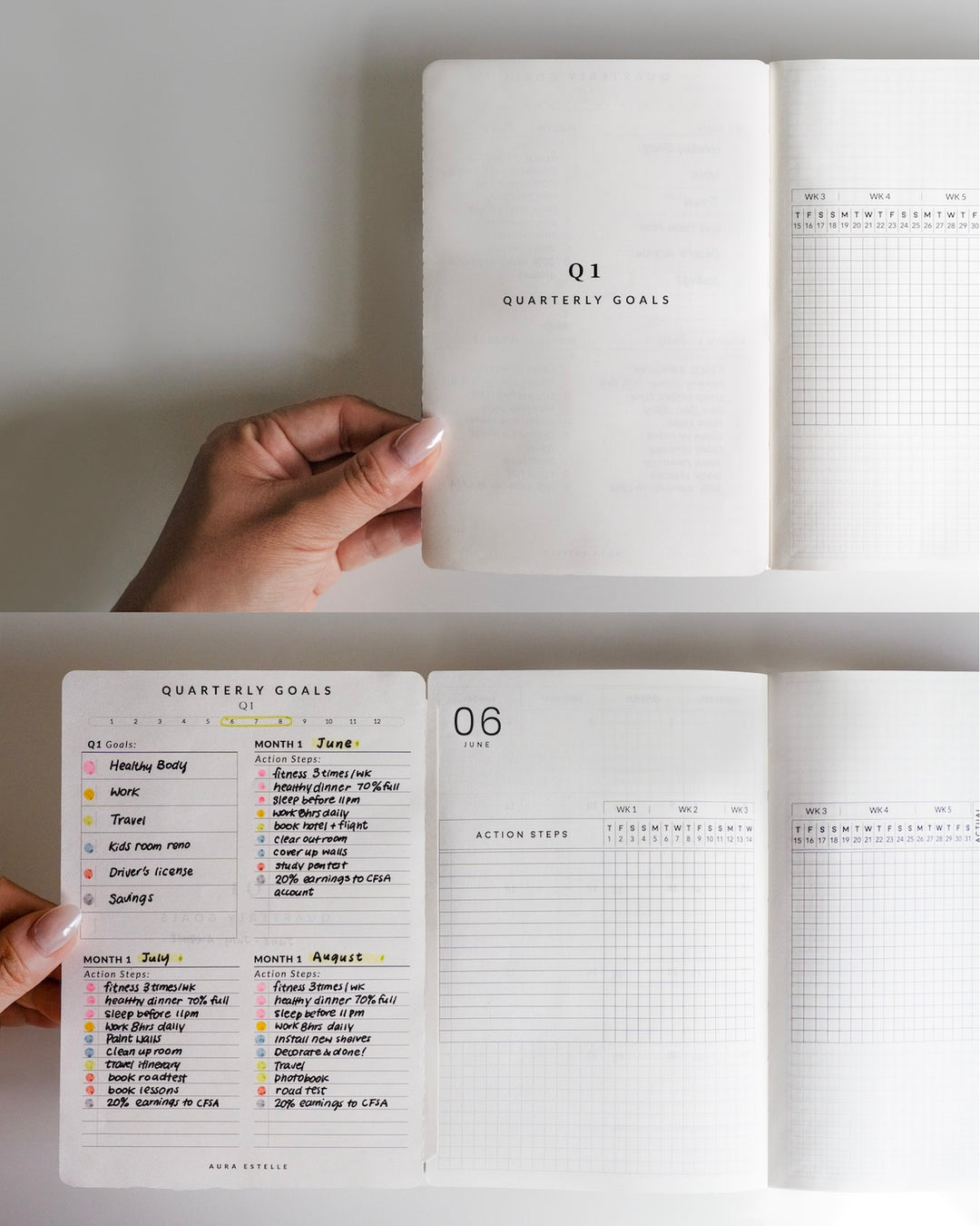 Goals Tip-In (A5 & B6) | Magnet Planner