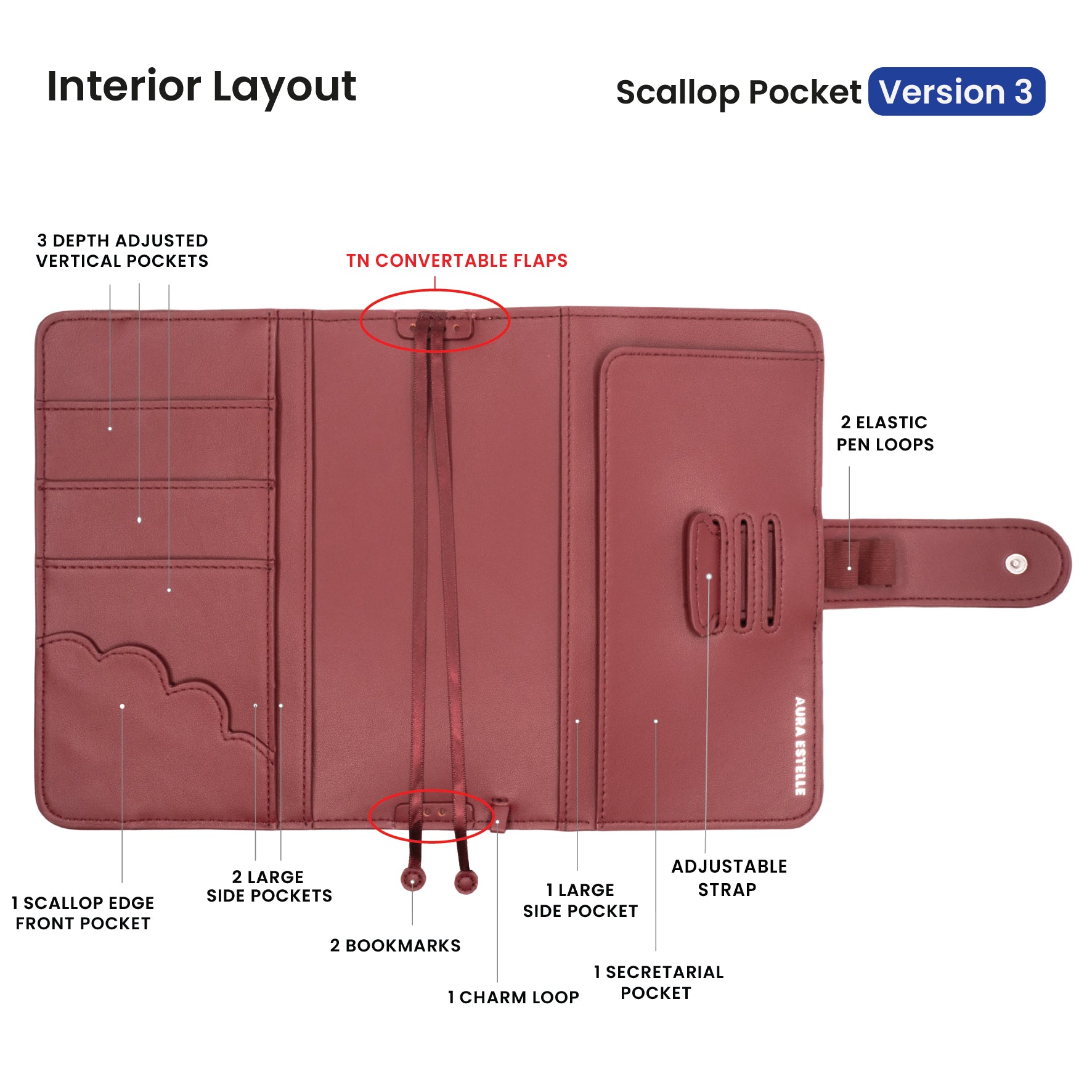 Airy Planner Cover B6 - Toffee Toffee