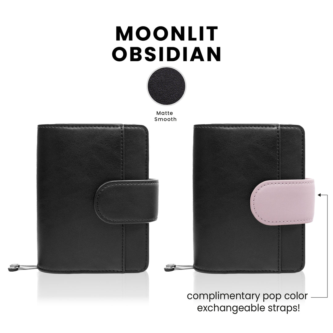 Airy Planner Cover Passport - Moonlit Obsidian