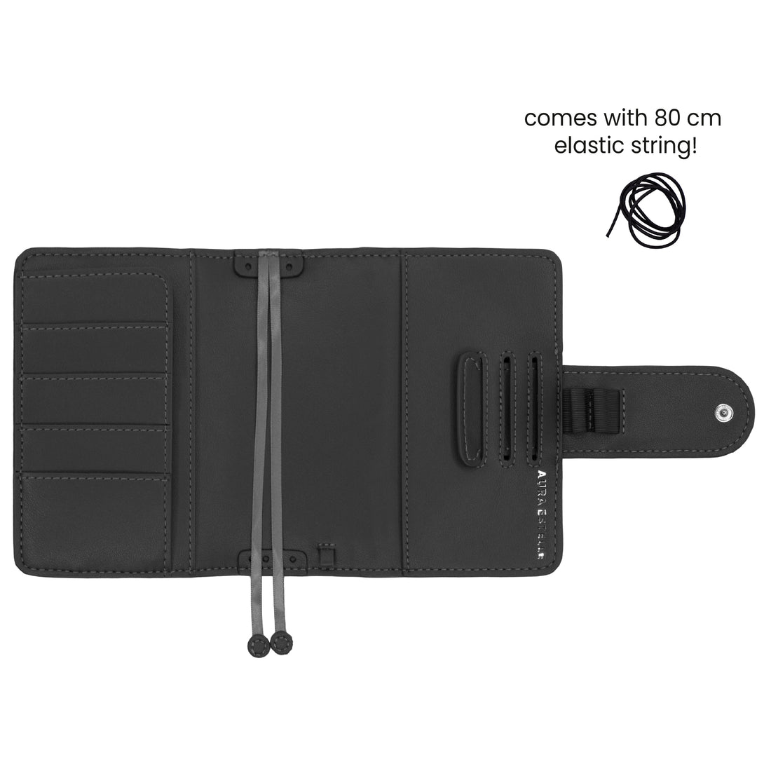 Airy Planner Cover Passport - Moonlit Obsidian