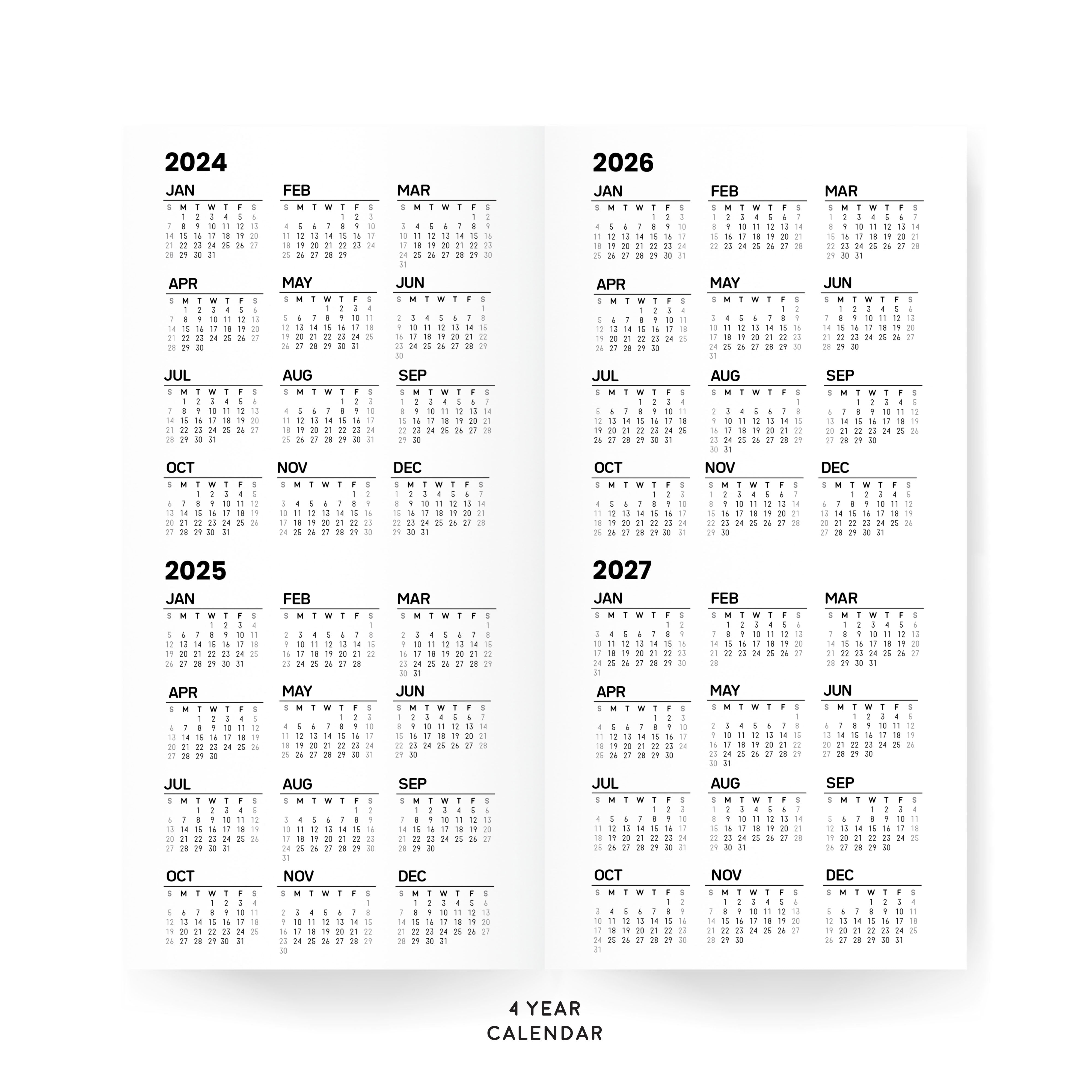 Weeks Catch All Planners | Undated | Tomoe River Paper