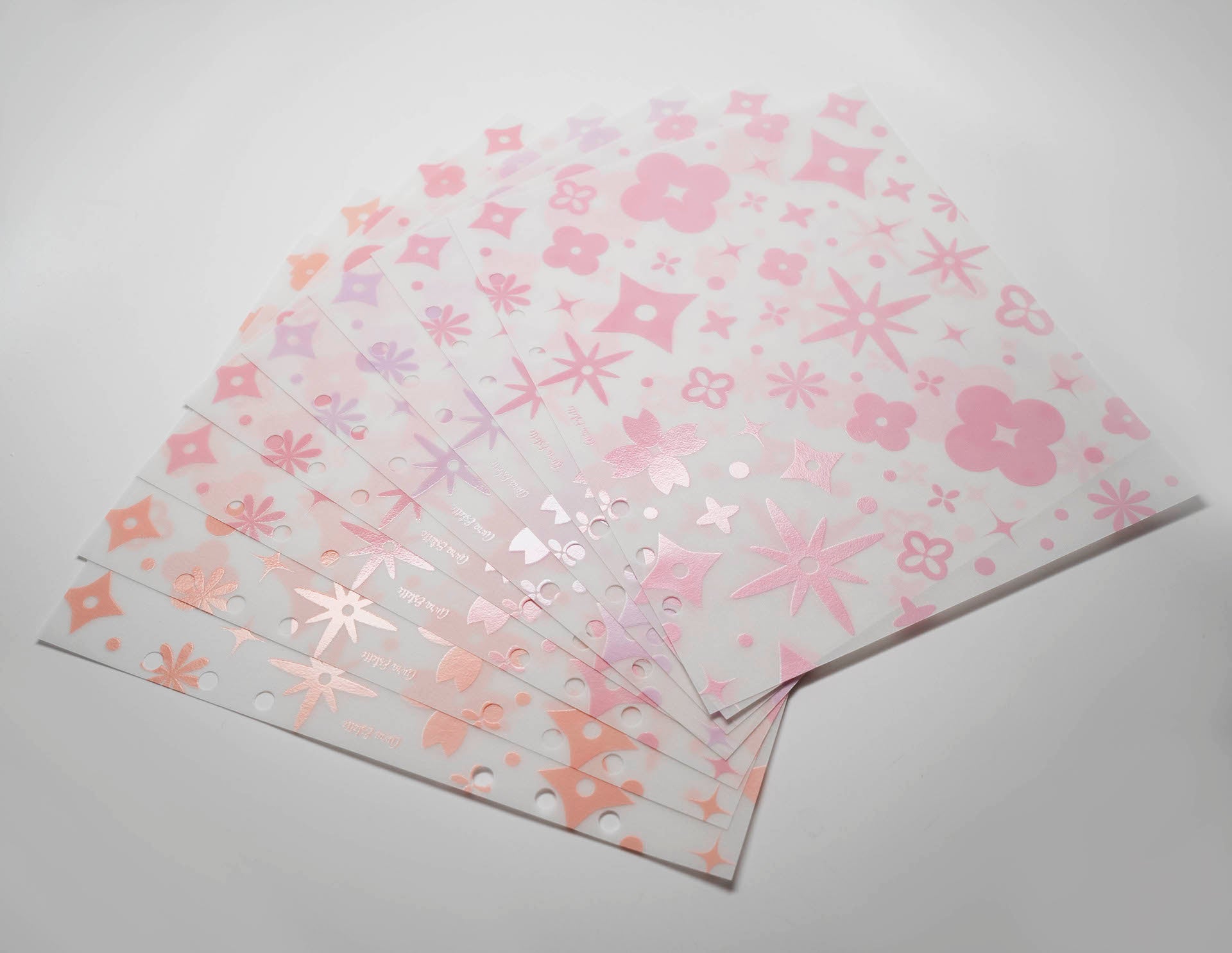 Multicolor Vellum Sheets (A5W) 1015