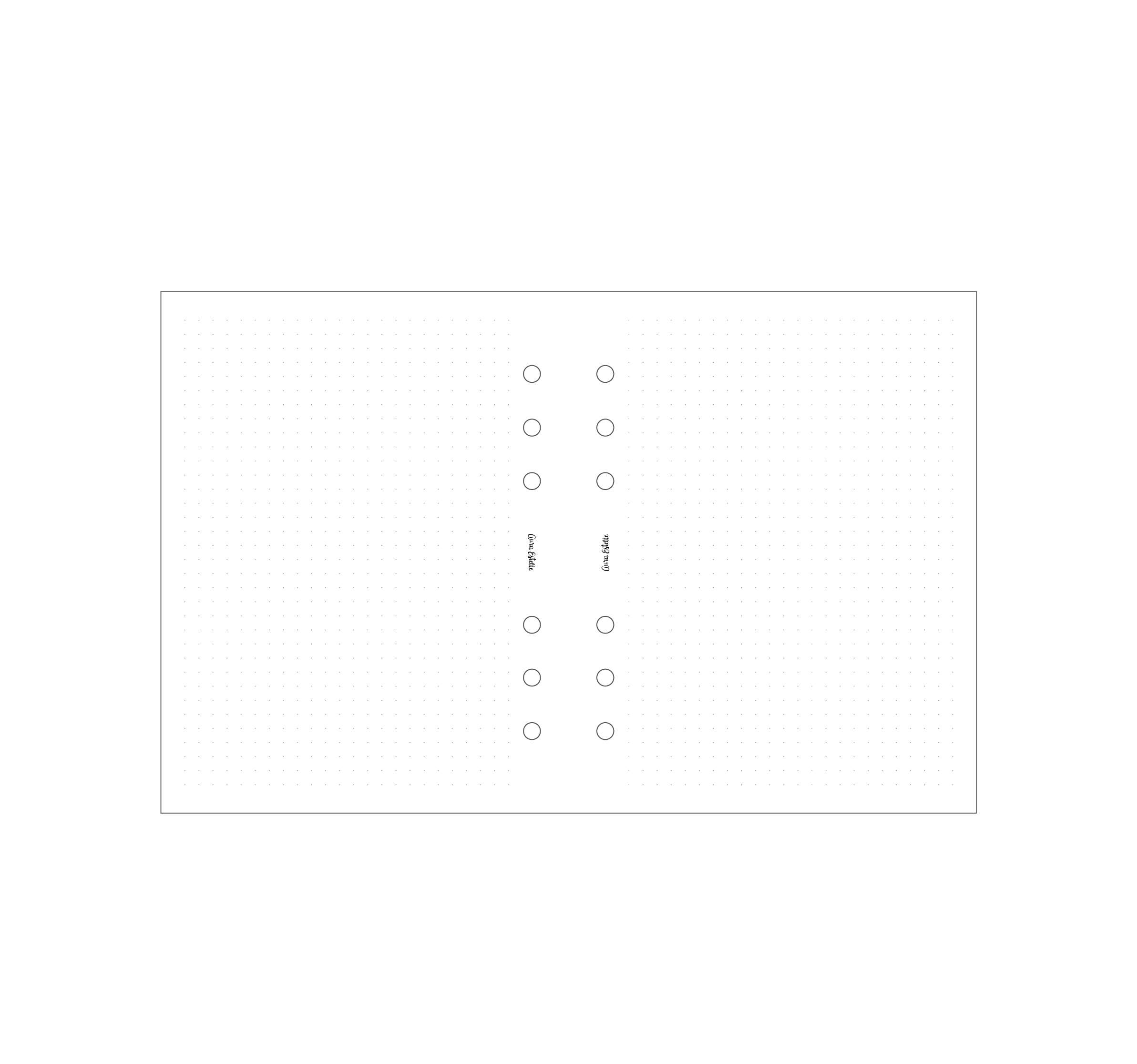 B6 Dot Grid Inserts 1033