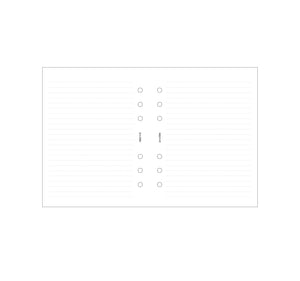 B6 Ruled Line Inserts 1034