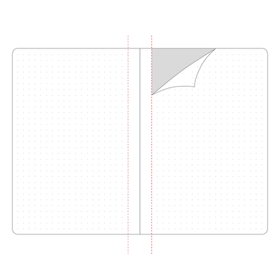 32 Page Perforated Notebook Insert A6