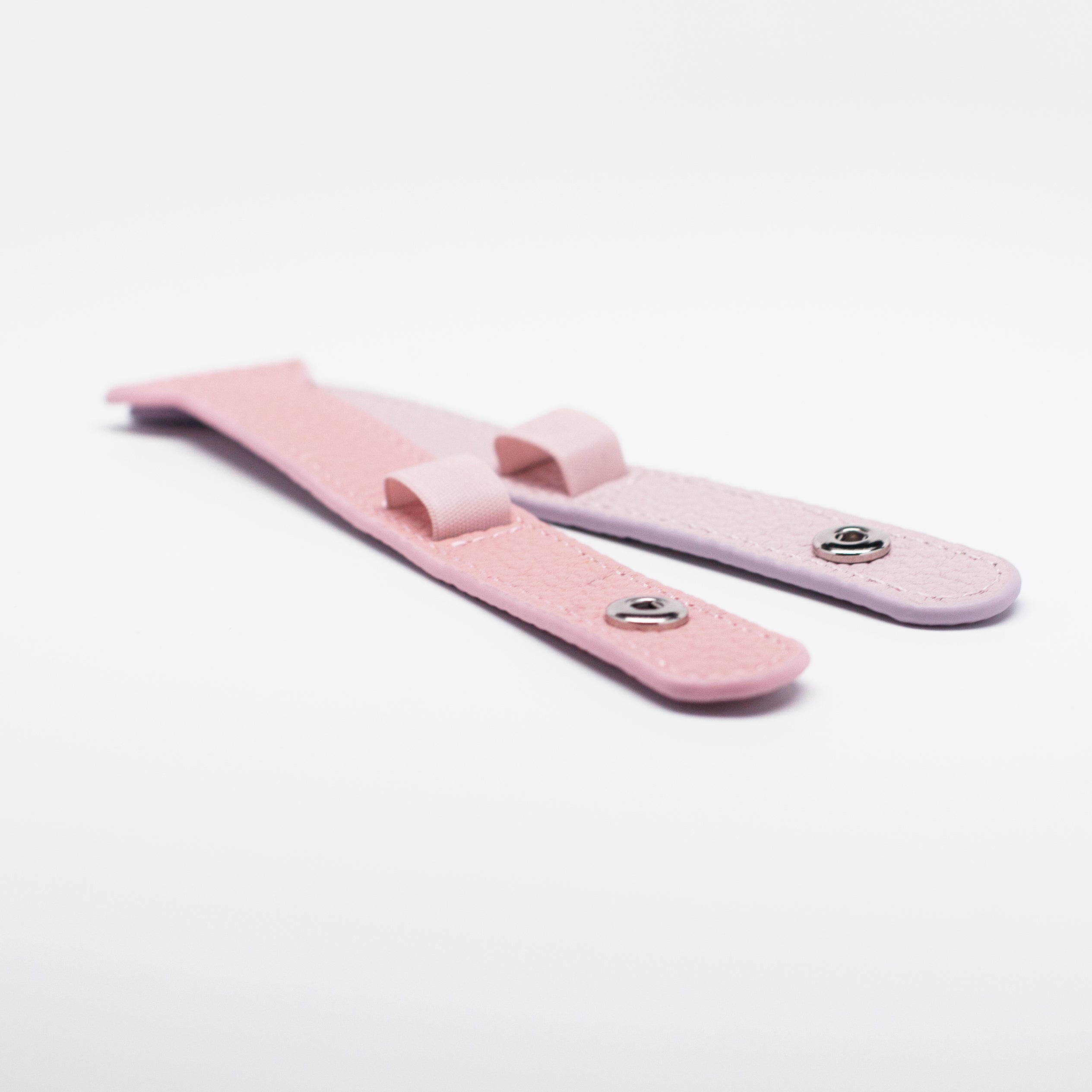 Aura Estelle Exchangeable Strap for Scarlet pair of pink Exchangeable Straps for Scarlet angled view