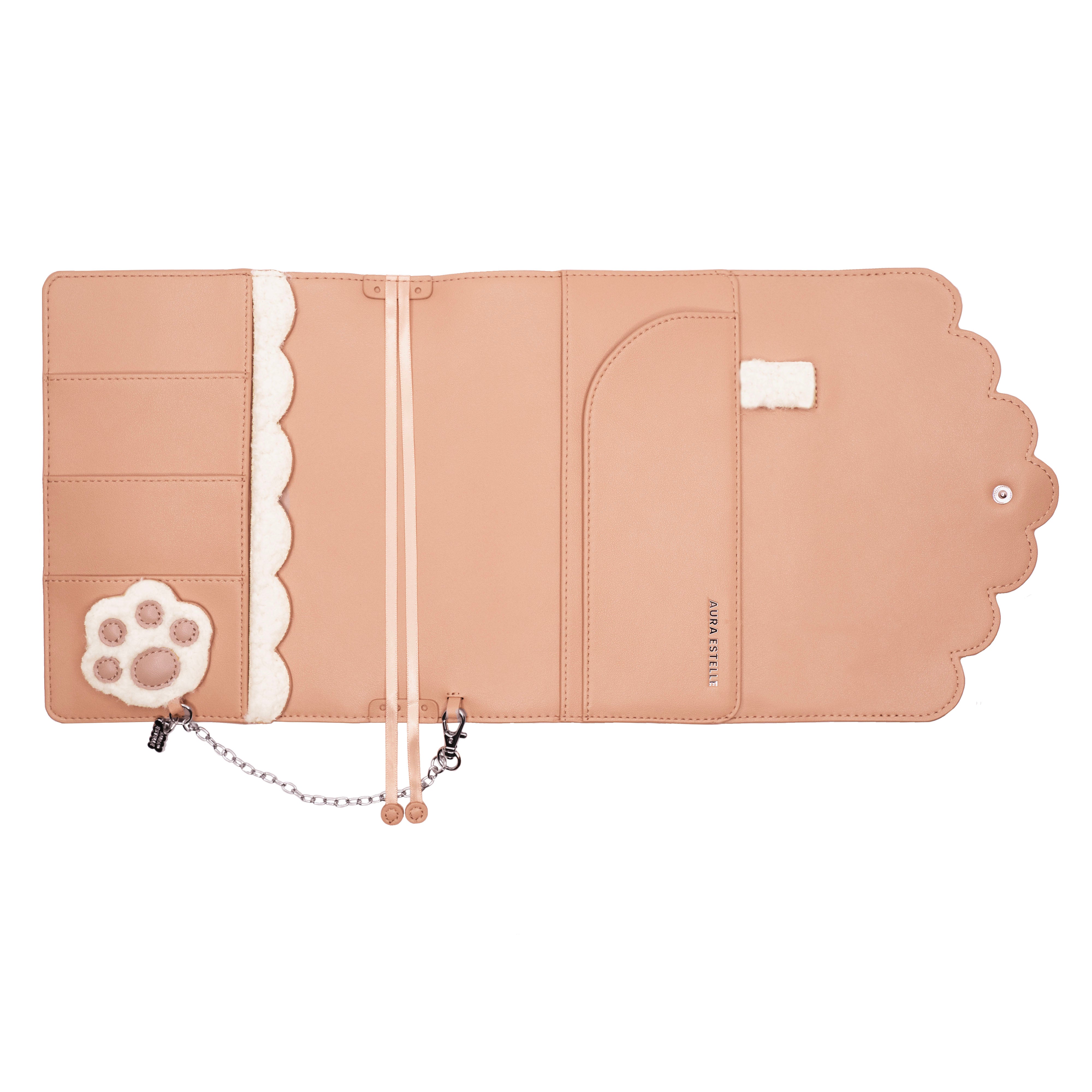 Shearling Planner Cover B6 - Cream White